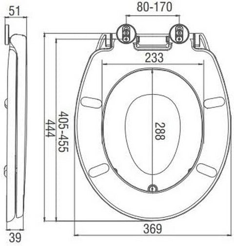 Rootz Premium toiletbril met geïntegreerd kinderzitje - Familietoiletbril - Trainingsstoel voor peuters - Soft-close-mechanisme - Gemakkelijk schoon te maken - Snelle installatie - 37,8 cm x 43,8 cm