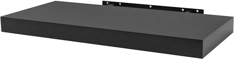 Rootz Wallboard Shelf - CD Shelf - DVD Shelf - Space-Saving Wall Organizer - 25x22.9x3.8cm MDF Wood Board - Easy Assembly