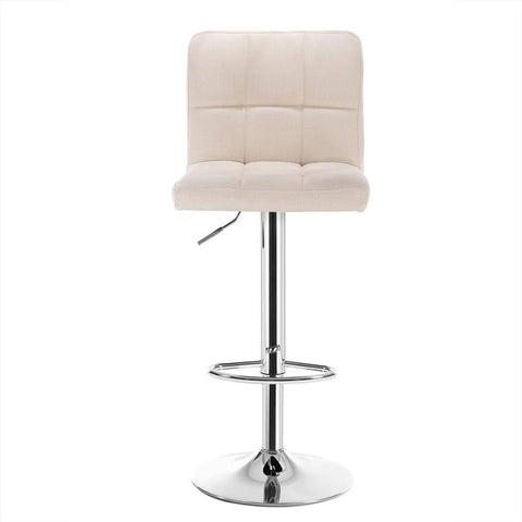 Rootz Adjustable Bar Stool - Counter Stool - Swivel Chair - Ergonomic Design - High Durability - Floor Protection - 92cm-114cm x 60cm-82cm