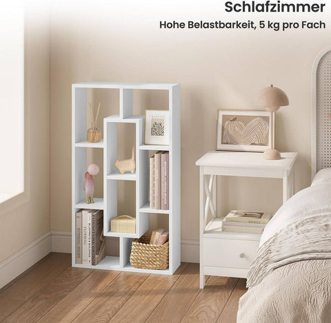 Rootz Wall Shelf - Decorative Storage Unit - Floating Shelves - High Load Capacity - 85cm x 48cm x 16cm