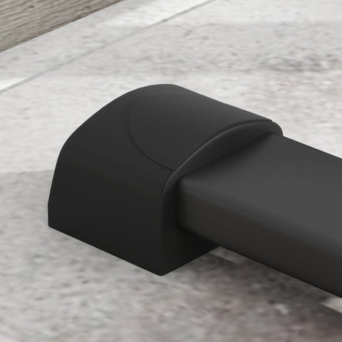 Rootz Dip Station - Push-Up Stand - Full Body Training - Adjustable Height - 65cm x 63cm x 93-117cm - 540kg Capacity