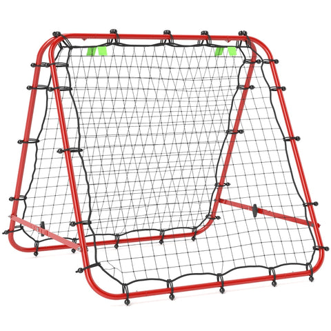 Rootz Folding Soccer Rebounder - Football Trainer - Handball Net - Enhances Ball Control - 100L x 95W x 90H cm