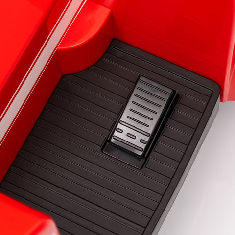 Rootz Electric Children's Fire Engine Car - Kids' Emergency Vehicle - Rescue Tools - Safe Driving - 86cm x 49cm x 52cm