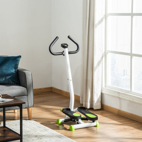 Rootz Stepper - Lower Body Workout Machine - Step Machine - Calories Burned Counter - Steel Frame - 55cm x 44cm x 108cm