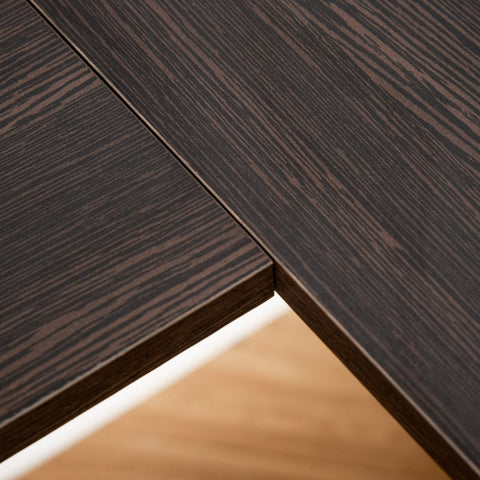 Rootz Corner Desk with 2 Shelves - Home Office Desk - Space-Saving Desk - Generous Storage - Cable Management - 136cm x 130cm x 72cm - Chipboard Construction