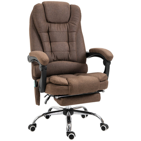 Rootz Executive Massage Chair - Office Chair - Relaxing Seat - Heated Function - 65cm x 70cm x 111-119cm