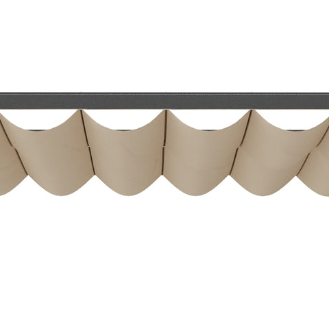 Rootz Gazebo Pergola - Outdoor Pavilion - Party Tent - UV & Water Resistant - Adjustable Shade - Robust Metal Frame - 300cm x 280cm x 238cm