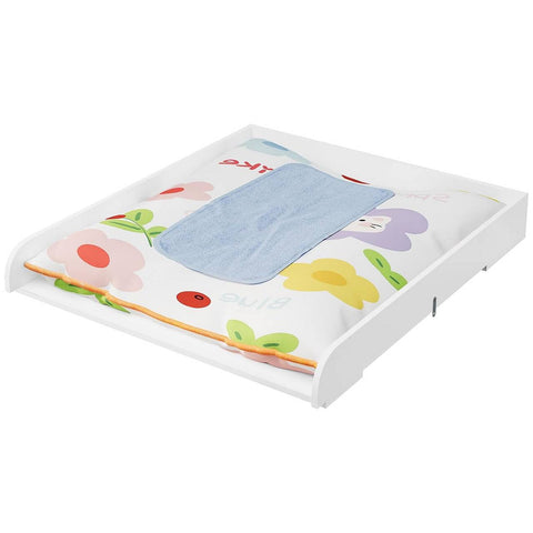 Rootz Diaper Attachment - Changing Table Converter - Baby Changing Station - Safe & Durable - 70x10x80 cm - White