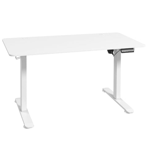 Rootz Vinsetto Elektrisch sta-bureau - In hoogte verstelbaar bureau - Ergonomisch bureau - 4 vooraf ingestelde hoogtes - Botsbescherming - 140 cm x 70 cm x 72-116 cm - Spaanplaat en staal