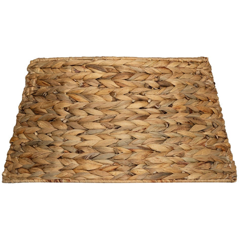 Rootz Christmas Tree Stand Cover - Tree Skirt - Handcrafted - Rustic Style - Water Hyacinth - Metal Reinforcement - Ø60cm x 28cm