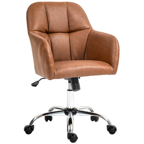 Rootz Rotatable Office Chair - Swivel Chair - Adjustable Seat - High Comfort - 56cm x 56cm x 87-97cm