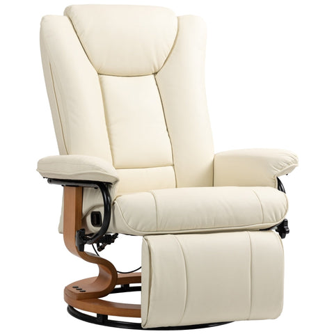 Rootz Relax Chair - TV Armchair - Faux Leather Recliner - Compact Reclining Chair - 78cm x 88cm x 103cm