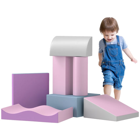 Rootz Soft Building Block Set - Foam Building Blocks - Toddler Toy - Stimulates Creativity and Imagination - Multicolored - 40cm x 40cm x 20cm