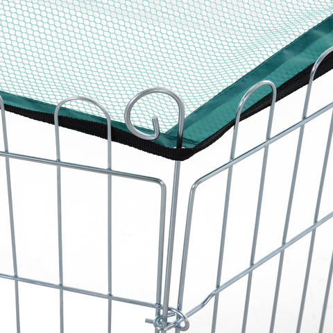 Rootz Modular Steel Run - Pet Enclosure - Animal Playpen - Robust & Expandable - 120 x 60 cm - Indoor/Outdoor Use