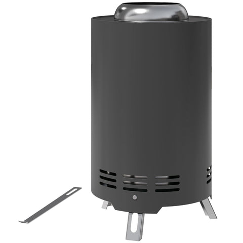 Rootz Fire Bowl - Fireplace - Fire Shells - Smoke-Free Combustion - Stainless Steel - Ø16x25cm