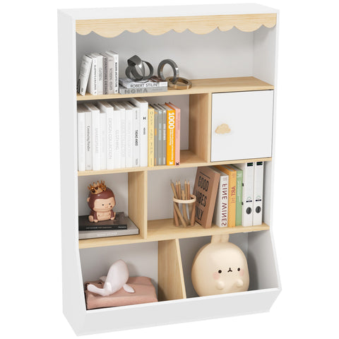 Rootz Children's Shelf - Kids Book Stand - Nursery Storage Unit - Safety Features - 80cm x 35cm x 122cm