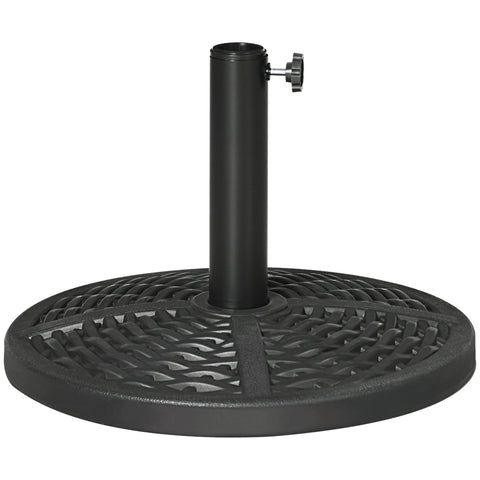 Rootz Concrete Parasol Stand - Umbrella Stand - Garden Parasol Base - Optimal Stability - Ø45cm x 33h cm