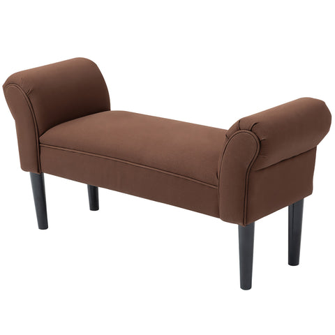 Rootz Contemporary Bank Bench - Stylish Seating - Modern Armchair - Optimal Comfort - 102l x 36b x 51h cm