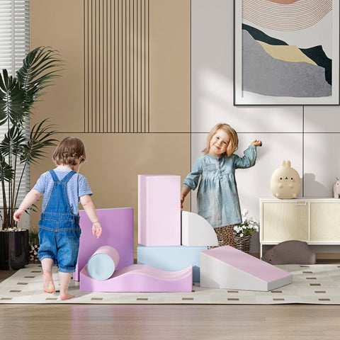 Rootz Soft Building Block Set - Foam Building Blocks - Toddler Toy - Stimulates Creativity and Imagination - Multicolored - 40cm x 40cm x 20cm