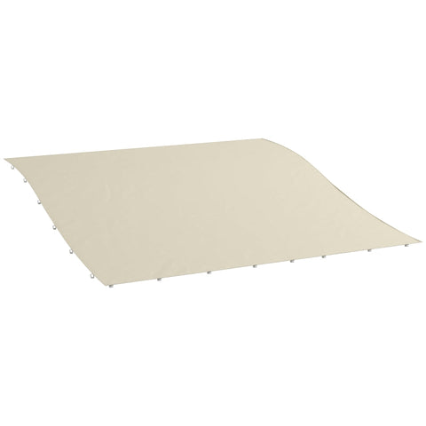 Rootz Awnings - Sun protection - Canopy Awning - Replacement Canopy - Weather Resistant - PU coating - UV30+ protection - Polyester fabric - Beige - 297L x 243W cm