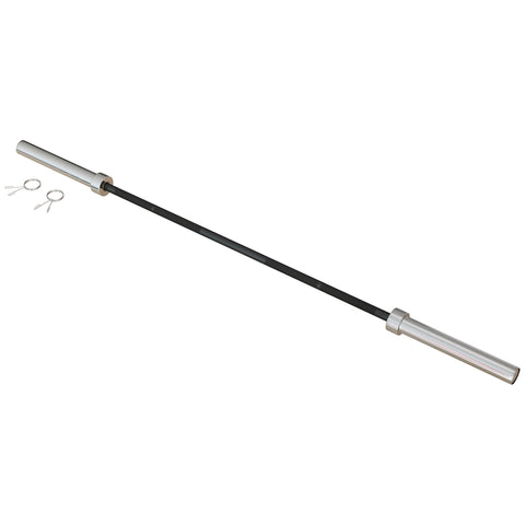 Rootz Barbell Bar - Steel Workout Bar - 180cm Olympic Weightlifting Rod - Durable & Safe - Load Capacity 200kg Ø5cm
