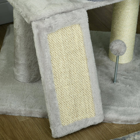 Rootz Cat Tree - Climbing Tree - Cat Activity Center - Claw Sharpening - 4 Platforms 146cm - Enhance Your Home with Style and Function!