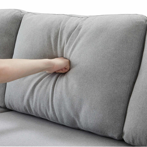 Rootz Sofa Bed - Sleeper Sofa - Convertible Couch - Extra Storage - 219cm x 142.5cm x 70.5cm