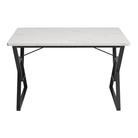 Rootz Modern Dining Table - Dinner Table - Kitchen Table - Durable & Spacious - 119L x 70W x 75H cm