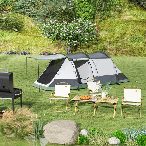 Rootz Camping Table - Picnic Table - Garden Table - Easy to Clean - 115cm x 60cm x 45cm