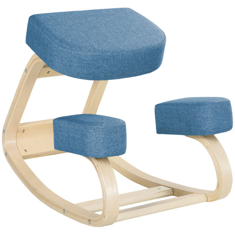 Rootz Ergonomic Knee Chair - Rocking Chair - Posture Chair - Reduces Back Pain - 51cm W x 69cm T x 58cm H