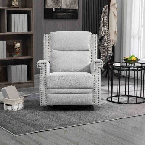 Rootz Swivel and Reclining Chair - Armchair - Lounge Seat - Unparalleled Comfort - 80cm x 91cm x 84cm