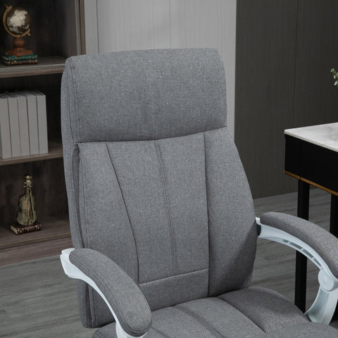 Rootz Office Chair - Desk Chair - Swivel Chair - Skin-Friendly Fabric - Adjustable Height - 65cm x 74cm x 119cm