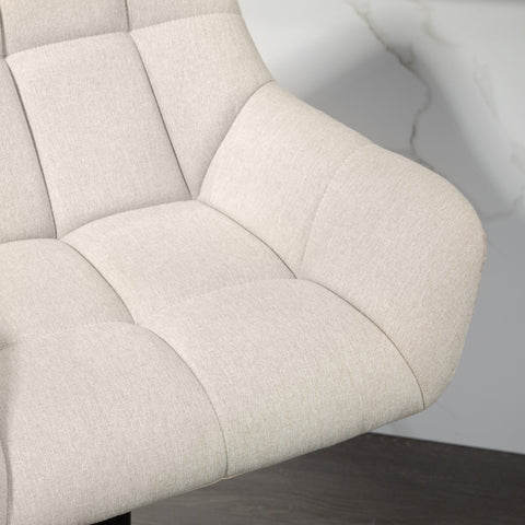 Rootz 2 Piece Bar Stool Set – Retro Adjustable Stools – Kitchen Chairs – Faux Leather – Ergonomic Comfort – White & Black – 57.5x52.5x93-114cm