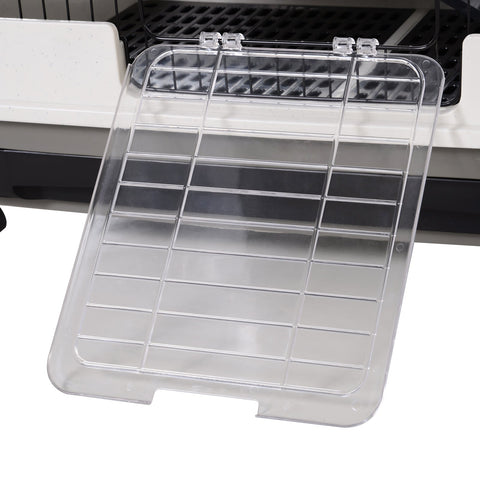 Rootz Small Animal Cage - Pet Enclosure - Rolling Cage - Easy Clean - 81.2cm x 52.7cm x 110cm