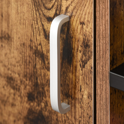 Rootz Printer Stand - Office Organizer - Cupboard Compartment - Multifunctional Storage - Elegant Design - 70cm x 40cm x 65.5cm