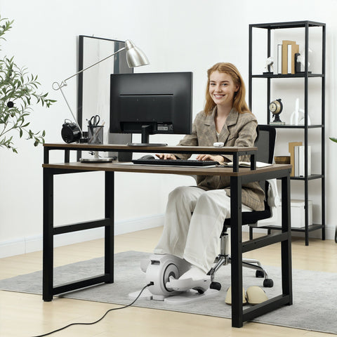 Rootz Mini-EllipStrainer - Seat Pedal Trainer - Compact Elliptical - 10 Speed Levels - LCD Remote - 45cm x 42cm x 27cm