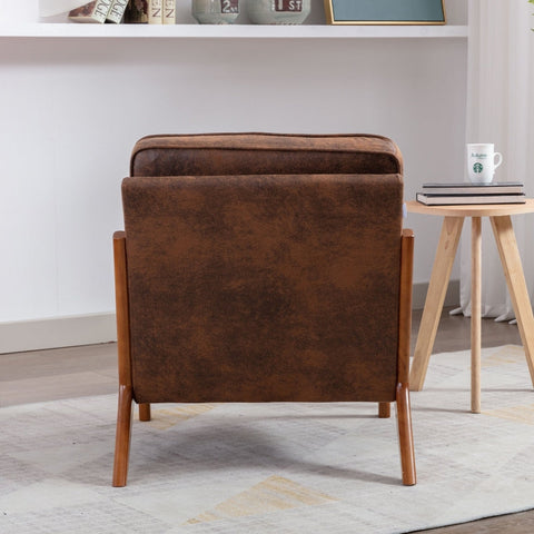 Rootz Modern Elegant Armchair - Stylish Chair - Comfortable Seating - Unparalleled Comfort - 65cm x 80cm x 76cm
