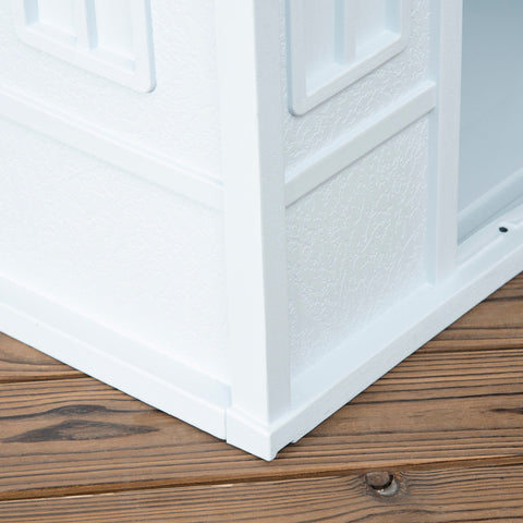 Rootz Outdoor Dog House - Pet Shelter - Canine Home - Durable & Weather-Resistant - 65 x 75.7 x 63 cm