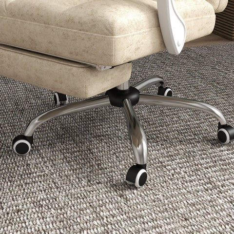 Rootz Massage Office Chair - Computer Chair - Swivel Chair - Adjustable Seat Height - 64cm x 74cm x 110-118cm