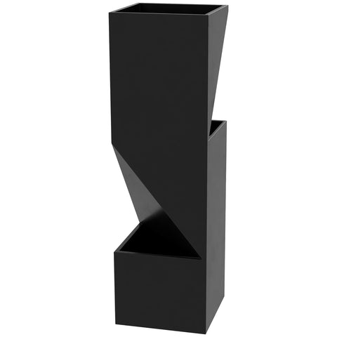 Rootz Indoor Flower Pot Planter - Metal Garden Bucket - Horticulture Planters - Prevents Soil Compression - 30 x 30 x 100 cm