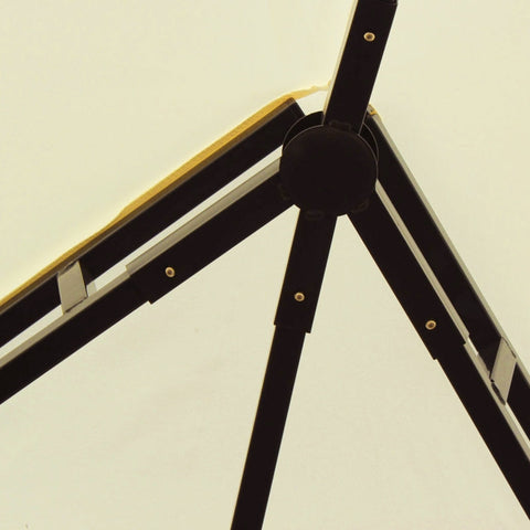 Rootz Luxury Pavilion Garden Tent - Outdoor Gazebo - Weather-Resistant Canopy - Elegant Design - Excellent Air Circulation - High Stability - 300cm x 400cm x 280cm - Steel Frame & Polyester Roof