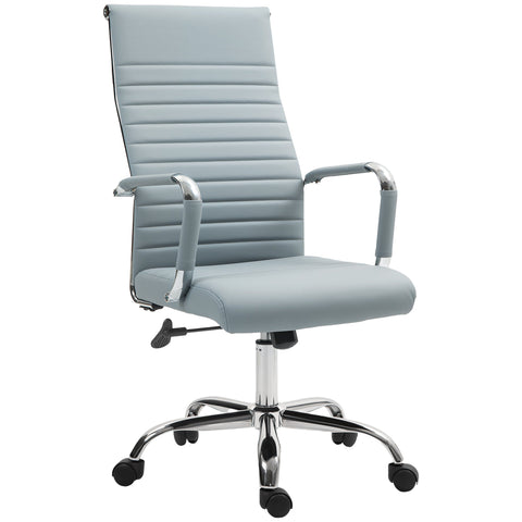 Rootz Ergonomic Office Chair - Swivel Chair - Adjustable Chair - Synthetic Leather - Comfort & Style - 54x62x104-114cm