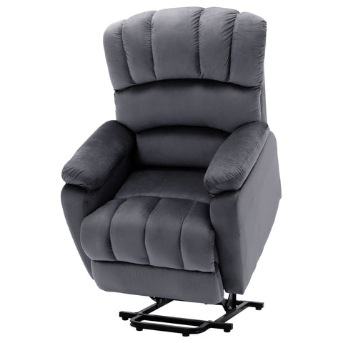 Rootz Electric Recliner Armchair - Massage Chair - Heated Chair - Ultimate Comfort - 91W x 96D x 110H cm