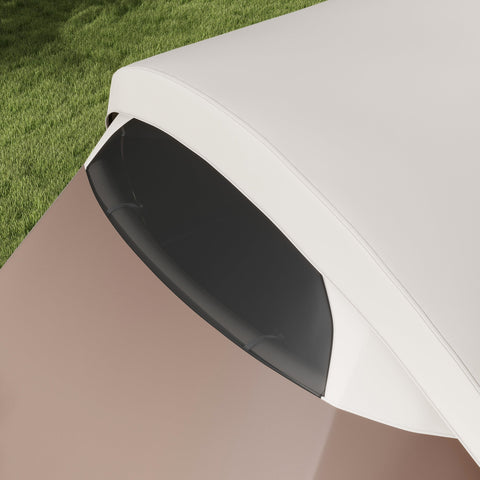 Rootz Family Camping Tent - Waterproof Shelter - Lightweight Canopy - Ventilated Design - Transport Bag - 550L x 300W x 198H cm