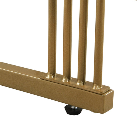 Rootz 2 Piece Coffee Table Set - Nesting Tables - High-Gloss Marble - Extra Storage - 60x60x45cm & 50x50x34cm