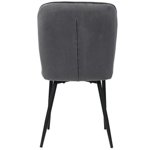Rootz Velvet Dining Chairs Set - Upholstered Chairs - Elegant Chairs - Exceptional Comfort - 47L x 43W x 86H cm