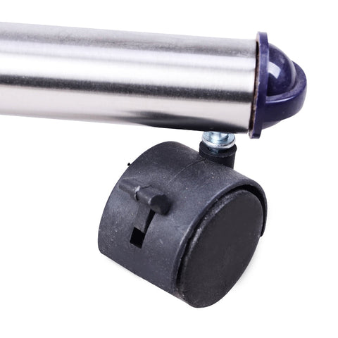 Rootz In Hoogte Verstelbaar Kledingrek - Kapstok - Kledingrek - Duurzaam &amp; Mobiel - RVS &amp; Kunststof - (86-160) x 45 x (95-170) cm