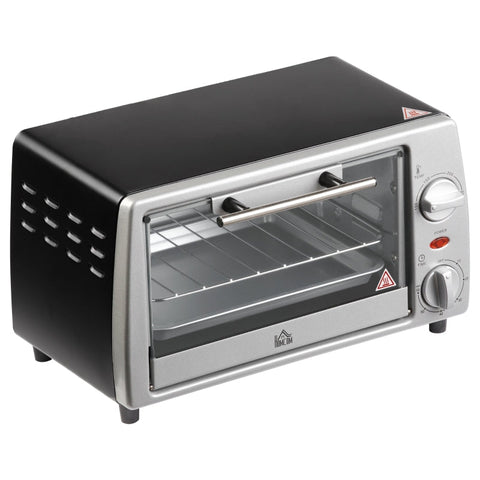 Rootz Mini Oven - Compact Oven - Tabletop Oven - Adjustable Temperature Control - 36.5cm x 26cm x 22cm