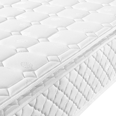 Rootz gBed - Spring Mattress Bed - Double Bed Set - Breathable Cover - User Weight 200kg - 146 x 208 x 111 cm