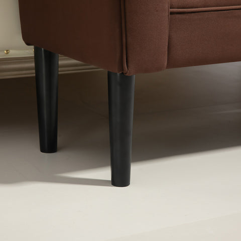 Rootz Contemporary Bank Bench - Stylish Seating - Modern Armchair - Optimal Comfort - 102l x 36b x 51h cm